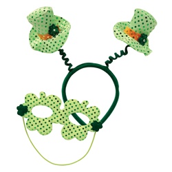 Leprechaun Hat Boppers with Mask