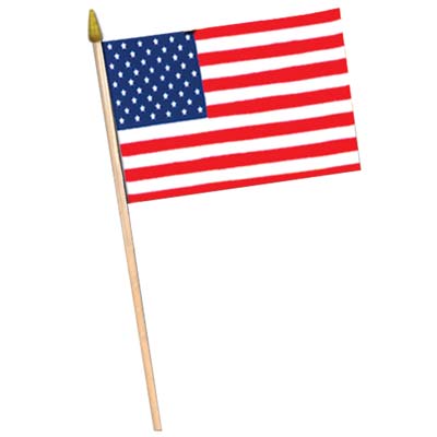 Rayon American Flag