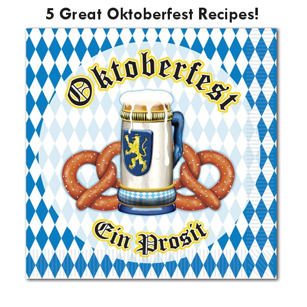 5 great Oktoberfest Recipes from PartyCHeap