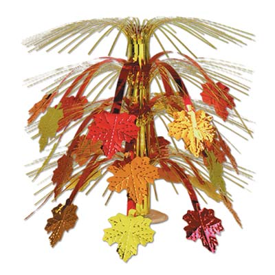Fall Leaves Cascade Centerpiece