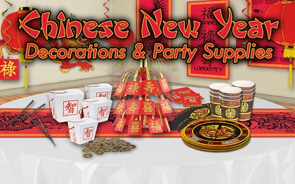 Chinese New Year Decorations & Party Supplies