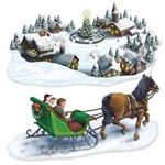 Holiday Village and Sleigh Ride Props