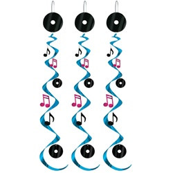 Rock and Roll Whirls (3/pkg)