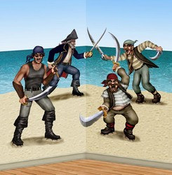Dueling Pirate and Bandits