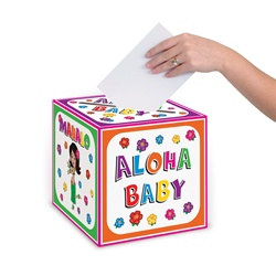 Hula Baby Card Box, 9 inch