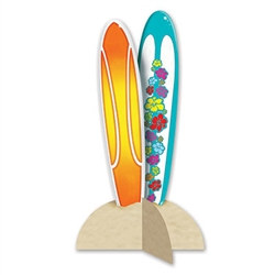 3-D Surfboard Centerpiece