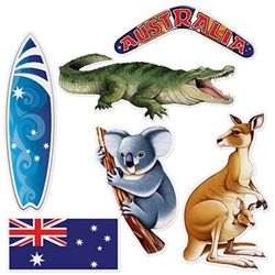 Australian Cutouts - 'roos to boards and koalas to bommerangs, you've got it all!