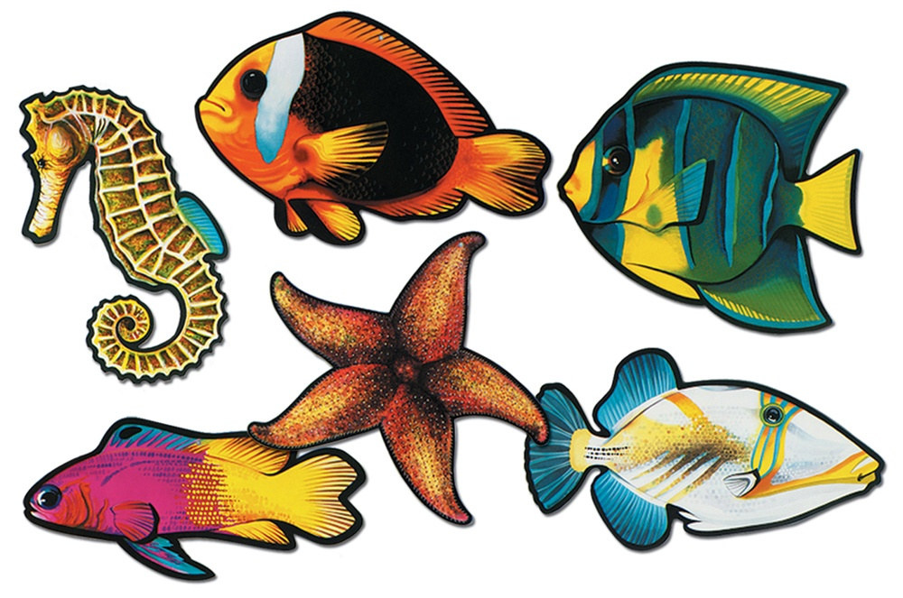 Fish Cutouts PartyCheap