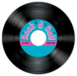 Rock and Roll Record Coasters (8/pkg)
