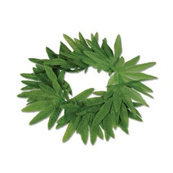 Tropical Fern Leaf Headband - great for luau & jungle themed parties and a great accessory for your fantasy themed cosplay look.