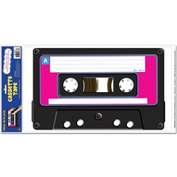 Tape Cassette Peel N Place Decal