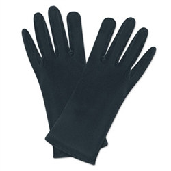 Whether your dressing for a Roaring 20's party or completing a VIP, Casino, or Halloween look, these black Theatrical Gloves are the finishing touch!