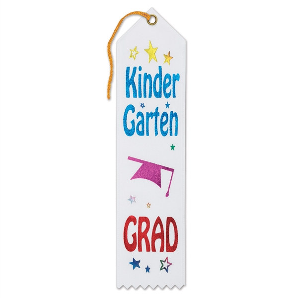 Kindergarten Grad Award Ribbon Partycheap