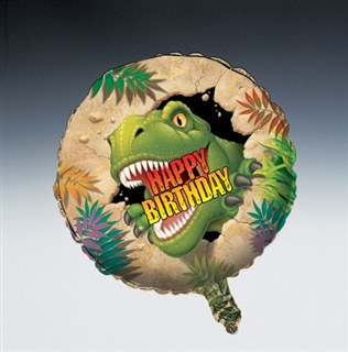Dinosaur Mylar Balloon