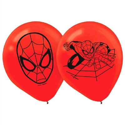 Spiderman Printed latex Balloons