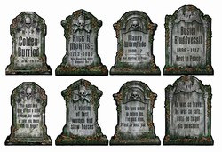 Tombstone Cutouts