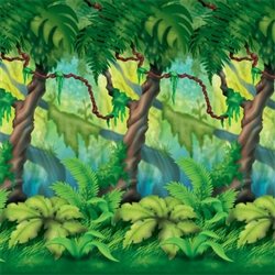 Buy this Jungle Trees Backdrop to branch out in your decorating prowess