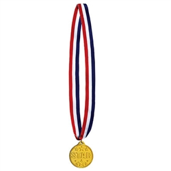 Star Medal w/Ribbon