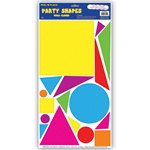 Party Shapes Peel N Place