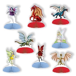 Fantasy Mini Centerpieces turn your table top into a land of myth and legend!