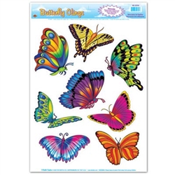 Butterfly Clings - celebrate spring on the wing!