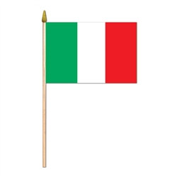 4 in X 6 in Rayon Italian Flag 