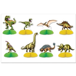 Jurrasic Park on your table top with these Dinosaur Mini Centerpieces!