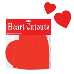 Assorted Red Hearts