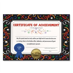 Certificate Of Achievement Award Certificates