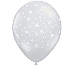 Snowflake Latex Balloon