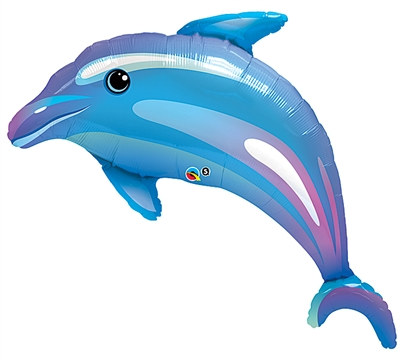 Dolphin Mylar Balloon