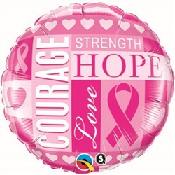 Breast Cancer Inspirations Balloon 18 inch