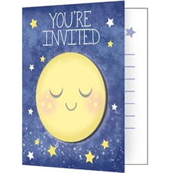 To the Moon and Back Invitations