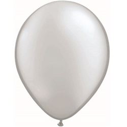 Silver Balloons 11 inch - 25 per package