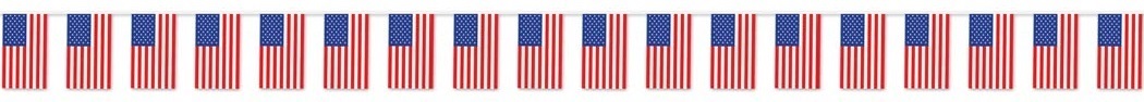Outdoor American Flag Banner
