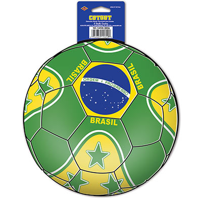 Brazil Soccer Cutout