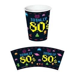 80's party tableware