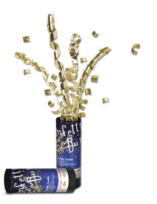 Gold New Year Confetti Burst
