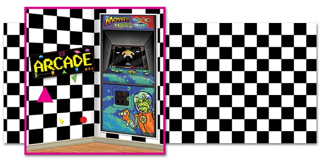 Everyhting you need to throw a classic arcade themed party.