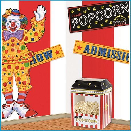 Carnival Circus Backdrops, Backgrounds & Props from PartyCheap bring all the fun of the Big Top to your next party or event.