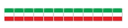 Italian Flag Streamer