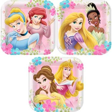 Disney Princesses Dessert Plates