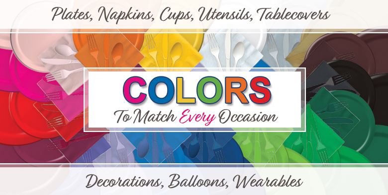 Shop for tableware by color