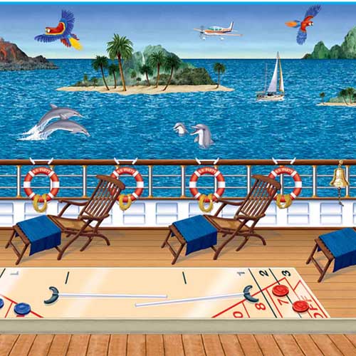 VBS Under the Sea Cruise Ship Decorations