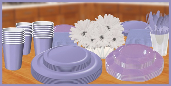 Lavender Tableware