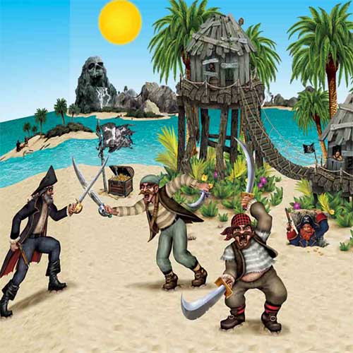 Dueling Pirate Bandit Party Decorations