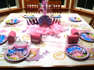 Princess Table Decorations