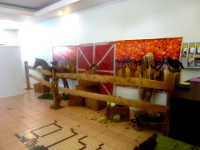 Friendship Circle decorates for a 'Sukkafest'