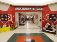 Our front entry was the Grand Ole Opry