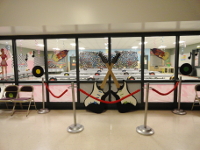 our cafeteria was a Rock N Roll diner